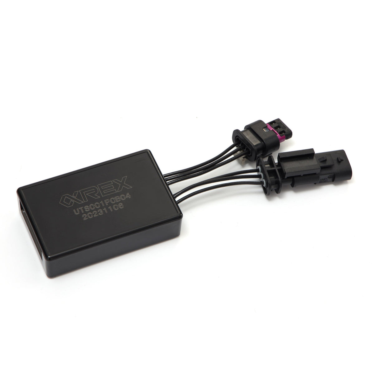 AlphaRex 810037 20-23 Tesla Model Y/17-22 Model 3 Headlights to ARX Headlight Decoder Wiring Adapter