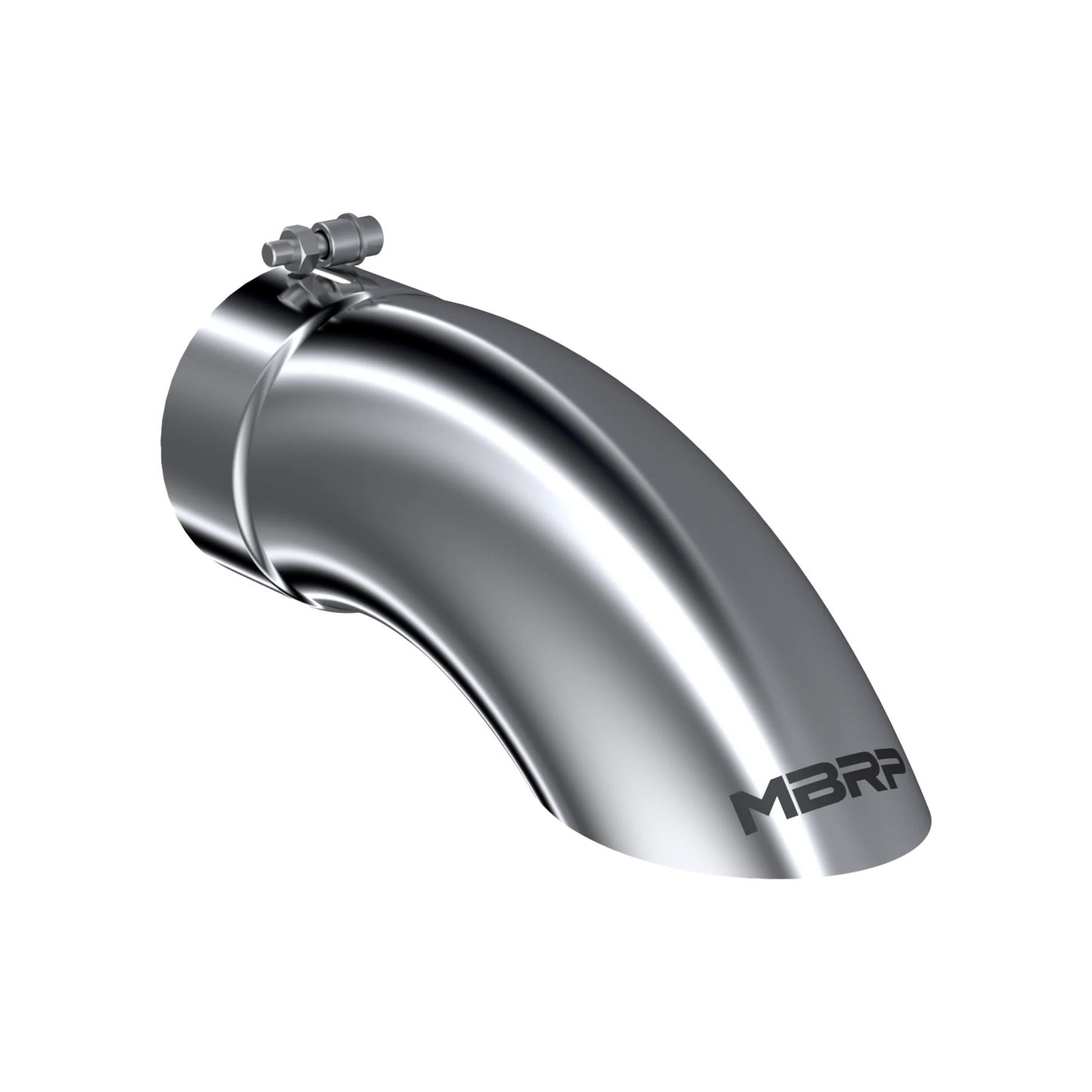 MBRP T5085 Exhaust Tip - 5" OD Turn Down 5" inlet 14" length | T304 Stainless