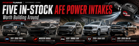 Best aFe Power Cold Air Intakes for Trucks, SUVs & Performance Builds