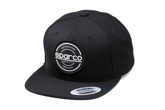 Sparco Cap S-Patch Snapback Black