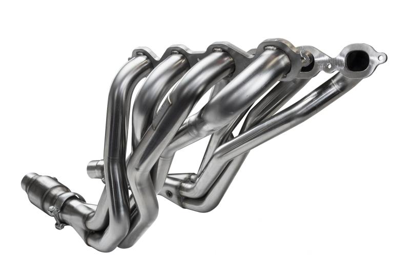 Kooks 2260H430 for 2016+ Chevrolet Camaro SS 1 7/8in x 3in SS Longtube Headers w/ Green Catted Connection Pipes