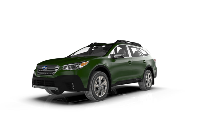 Rally Armor UR Mud Flaps - 2020-2025 Subaru Outback - Black/Grey Logo - #MF66-UR-BLK/GRY