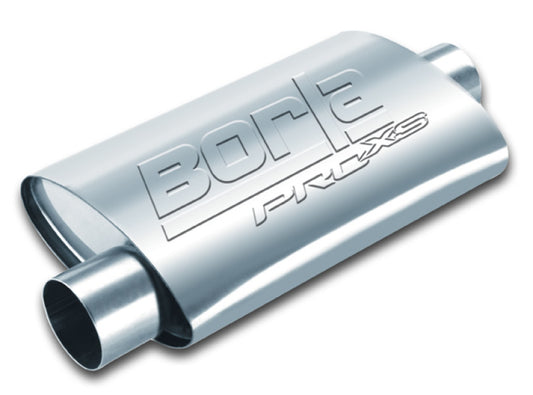 Borla 40344 Pro-XS 2in Tubing 14in x 4in x 9.5in Oval Center/Offset Muffler - #40344