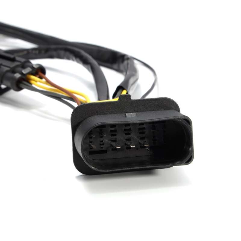 AlphaRex 810003 13-18 Ram 1500 Wiring Adapter Stock Projector Headlight to AlphaRex Headlight Converters
