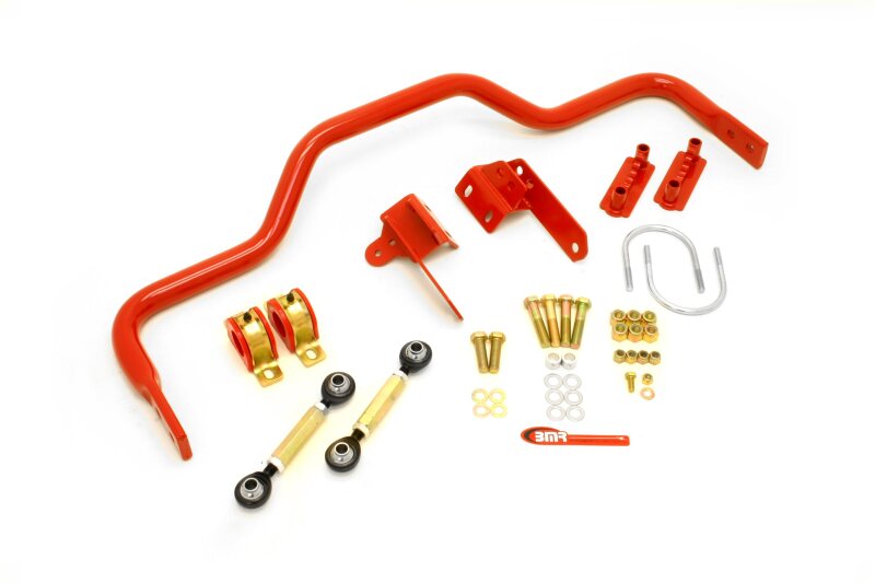 BMR 1982-2002 3rd Gen F-Body with 3.0-3.25in Axles Rear Hollow 1.375in Xtreme Anti-Roll Kit - Red