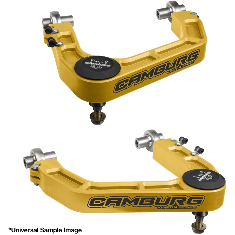 Camburg Engineering CAM-310184-GLD KINETIK Uniball UCA Gold for 2003-2023 Toyota Tacoma / 4Runner / FJ Cruiser