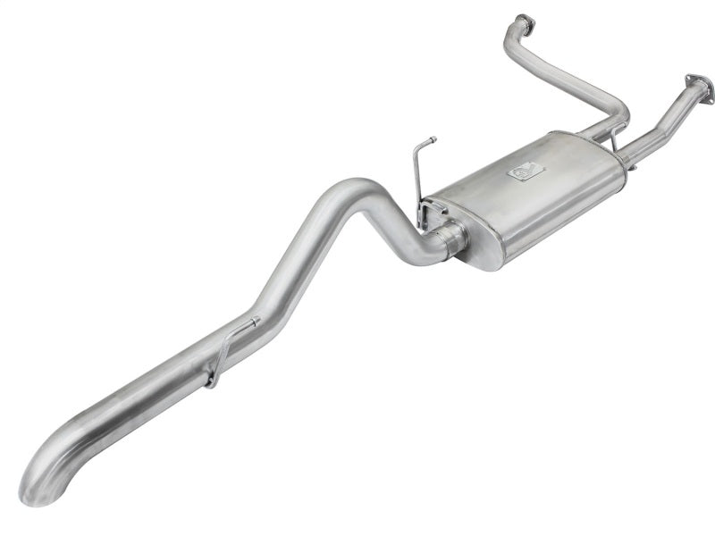 aFe MACHForce XP Exhaust Cat-Back 2.5/3in SS-409 w/ Hi-Tuck Tip 05-15 Nissan Xterra V6 4.0L - #49-46111