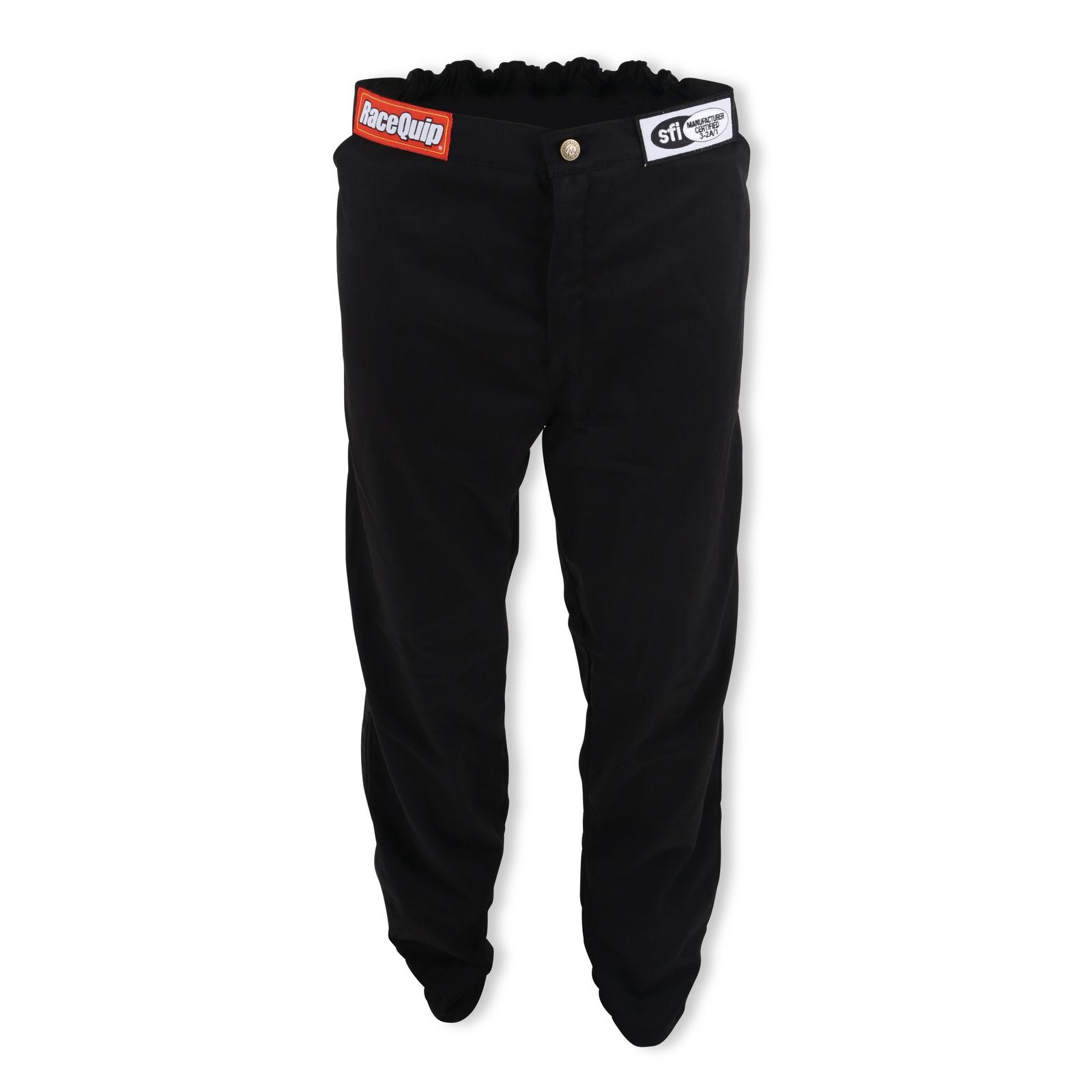 RaceQuip 112003 Black SFI-1 1-Layer Pants Medium