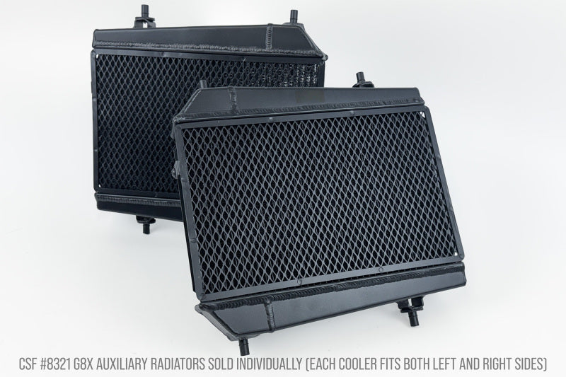 CSF 8321 High Perf Auxiliary Radiator - Single Radiator for BMW G8X M3/M4/M2