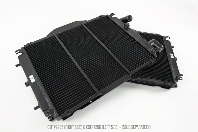 CSF 7205 High Performance All-Aluminum Radiator - Right for Ferrari F355