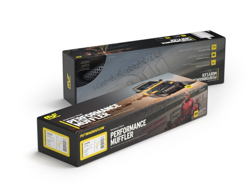 MagnaFlow 12468 Muffler Mag SS 18X5X8 2.5 D/D - #12468