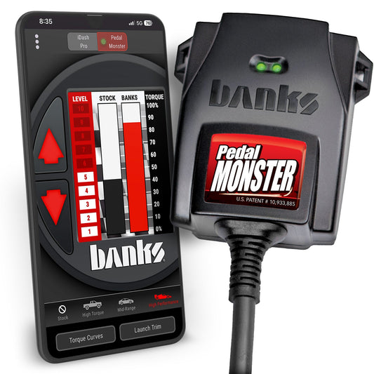 Banks Power Pedal Monster® Kit, Aptiv GT 150, 6 Way, Std Alone, Use w/Ph - 64320-c