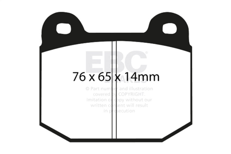 EBC 03-04 Infiniti G35 3.5 (Manual) (Brembo) Bluestuff Rear Brake Pads DP51537NDX