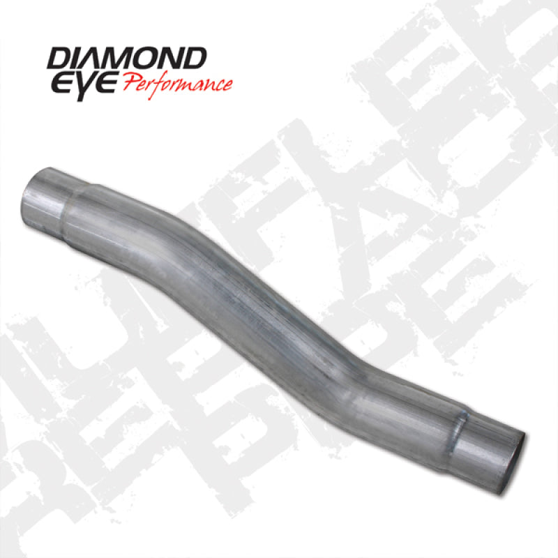 Diamond Eye 510215 3-1/2in Muffler Delete Pipe | Aluminized