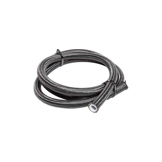 Snow Performance SNF-60125B 12 Black Nylon Braided Stainless PTFE Hose - 5ft