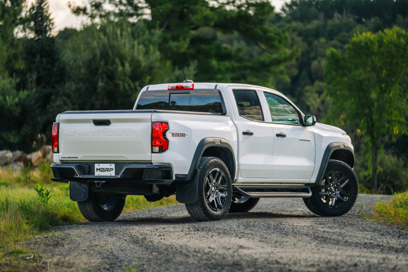 MBRP S5017AL 2023 Chevy Colorado/GMC Canyon Aluminized Steel Single High Clearance Rear Exit - #S5017AL