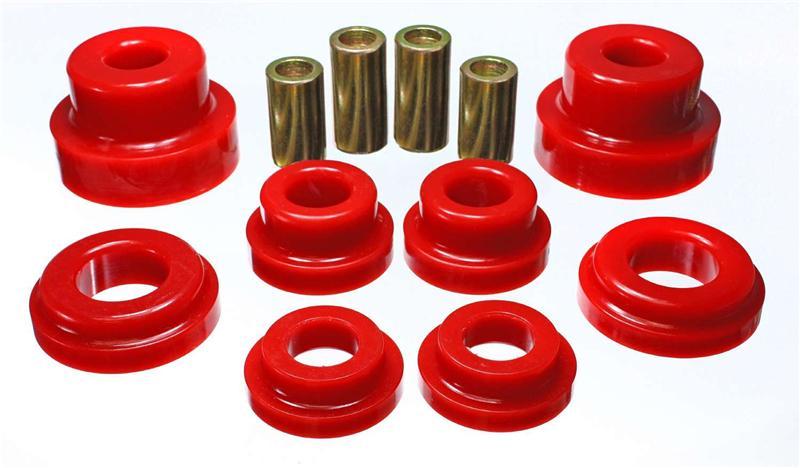 Energy Suspension for 95-98 Nissan 240SX Black Rear Subframe Insert Set 7.1117G