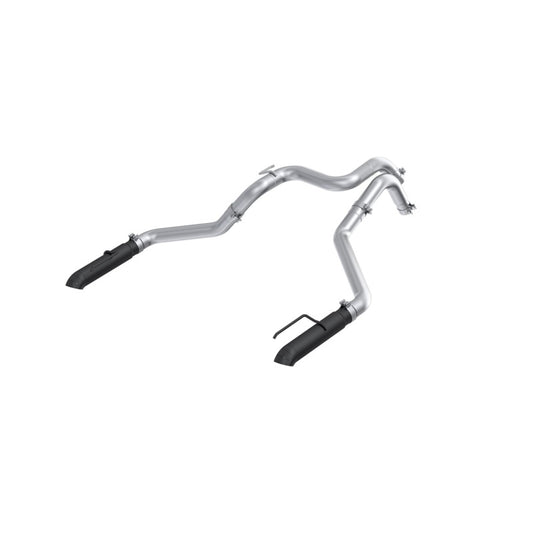 MBRP Ford Ranger Raptor 3.0L 3in Axle Back Exhaust - Armor BLK Tips