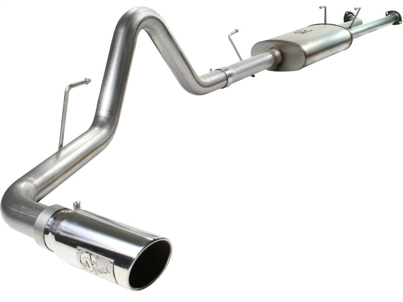 aFe MACHForce XP Exhaust Cat-Back SS-409 07-09 Toyota Tundra V8-5.7L w/ Polished Tip - #49-46006-P