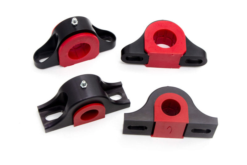 UMI Performance 9004845-R Aluminum Sway Bar Mounts for 35mm/22mm Sway Bars Red
