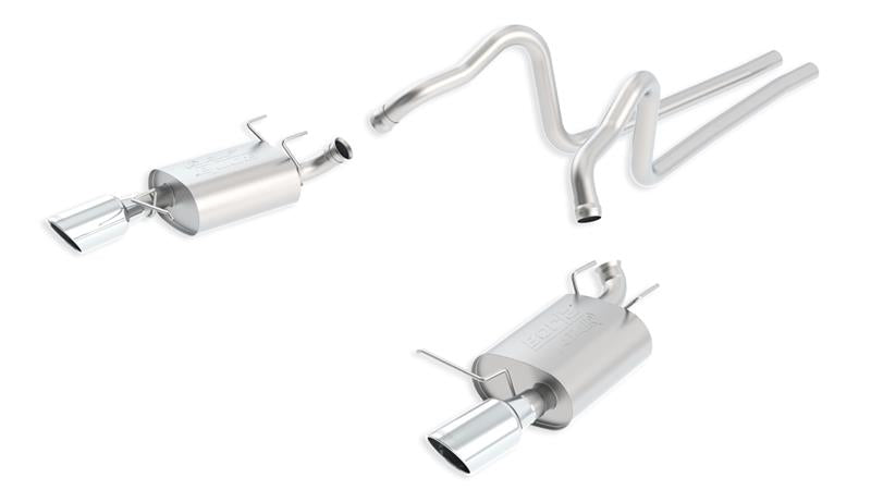 Borla 140398 11-12 Ford Mustang 3.7L AT/MT RWD 2dr ATAK SS Catback Exhaust - #140398