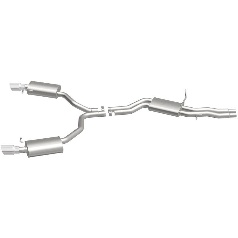 MagnaFlow 19159 Sys C/B 12-15 Audi A6 / A7 3.0L V6 SS 2.5in Dual Split Rear Ext 4in Tips - #19159