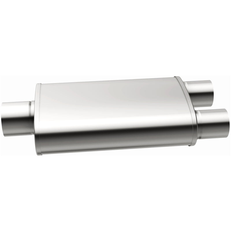 MagnaFlow 12587 Muffler Mag SS 22X5X11 2.5/3.50 D/C - #12587