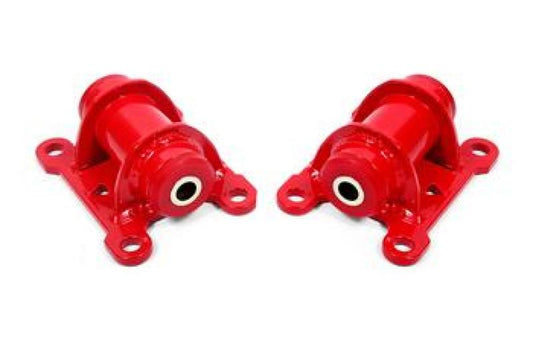 BMR 1998-2002 Chevrolet Camaro Motor Mount Kit (Steel) with Poly Bushings - Red