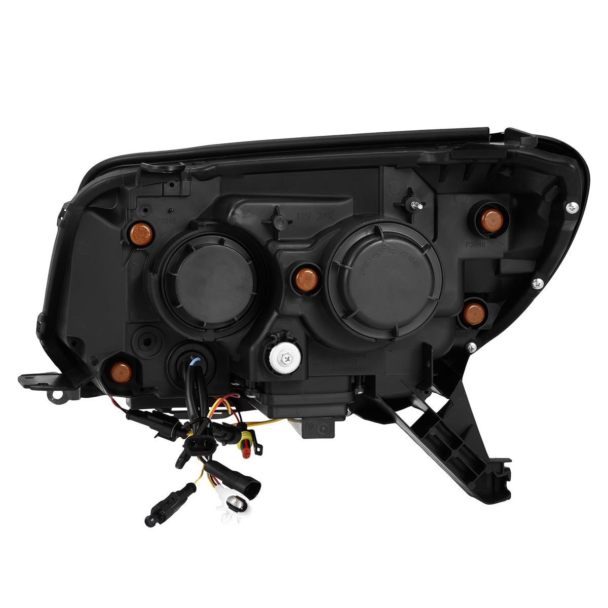 AlphaRex 880369 2003-2009 Toyota 4Runner NOVA-Series Projector Headlights Alpha-Black