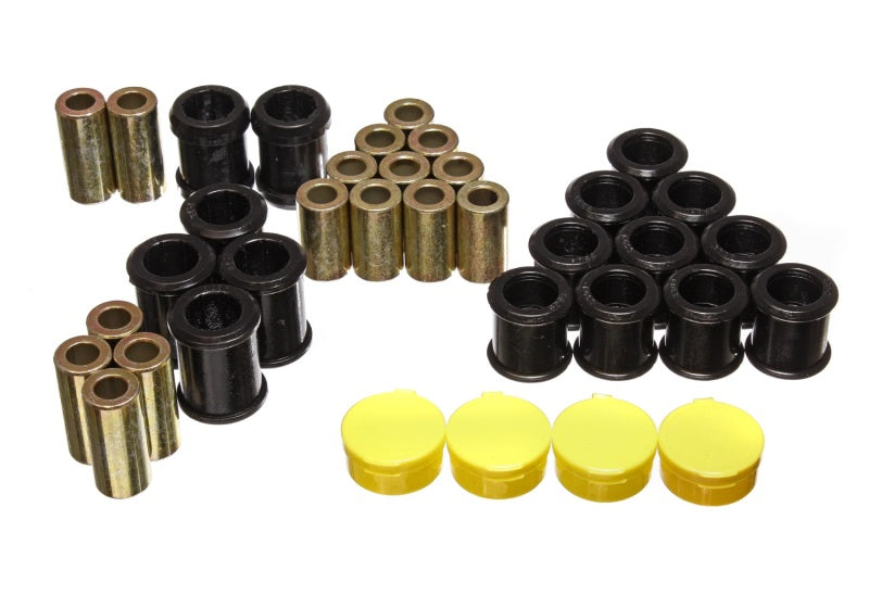 Energy Suspension for 95-98 240SX Black Rear Control Arm Bushing Set 7.3119G