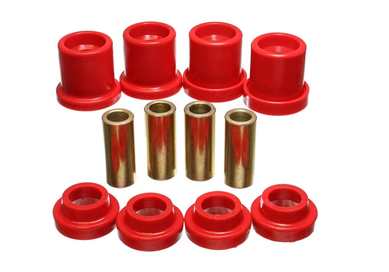 Energy Suspension for 90-96 Nissan 300ZX Red Rear Sub Frame Set 7.4102R