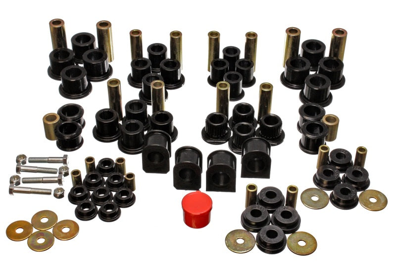 Energy Suspension for F-250 4WD Superduty Black Hyper-Flex Bushing Set 4.18124G