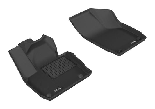3D MAXpider Kagu Front Floor Mats for 2015-2018 Audi Q3