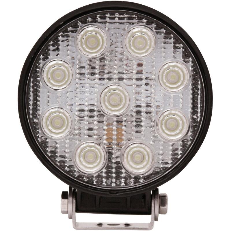 Westin 09-12006B LED Work Utility Light Round 5 inch Flood with 3W Epistar Black