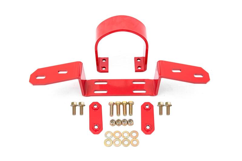 BMR 1964-1972 A-Body Driveshaft Safety Loop Front - Red