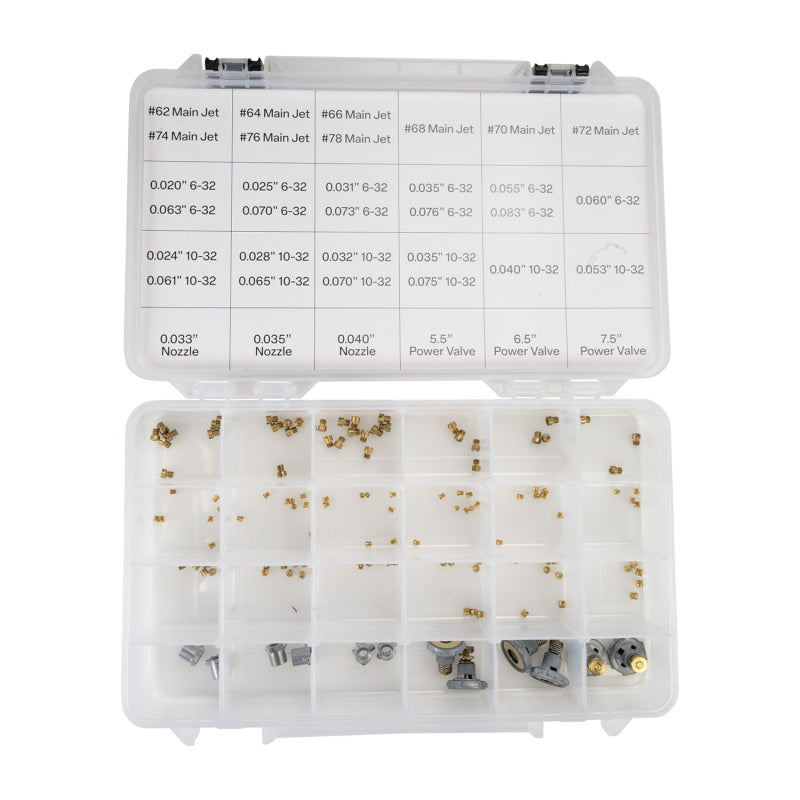 Edelbrock 13201 VRS-4150 Master Calibration Kit for 1306 1307 1308 1309 Carbs