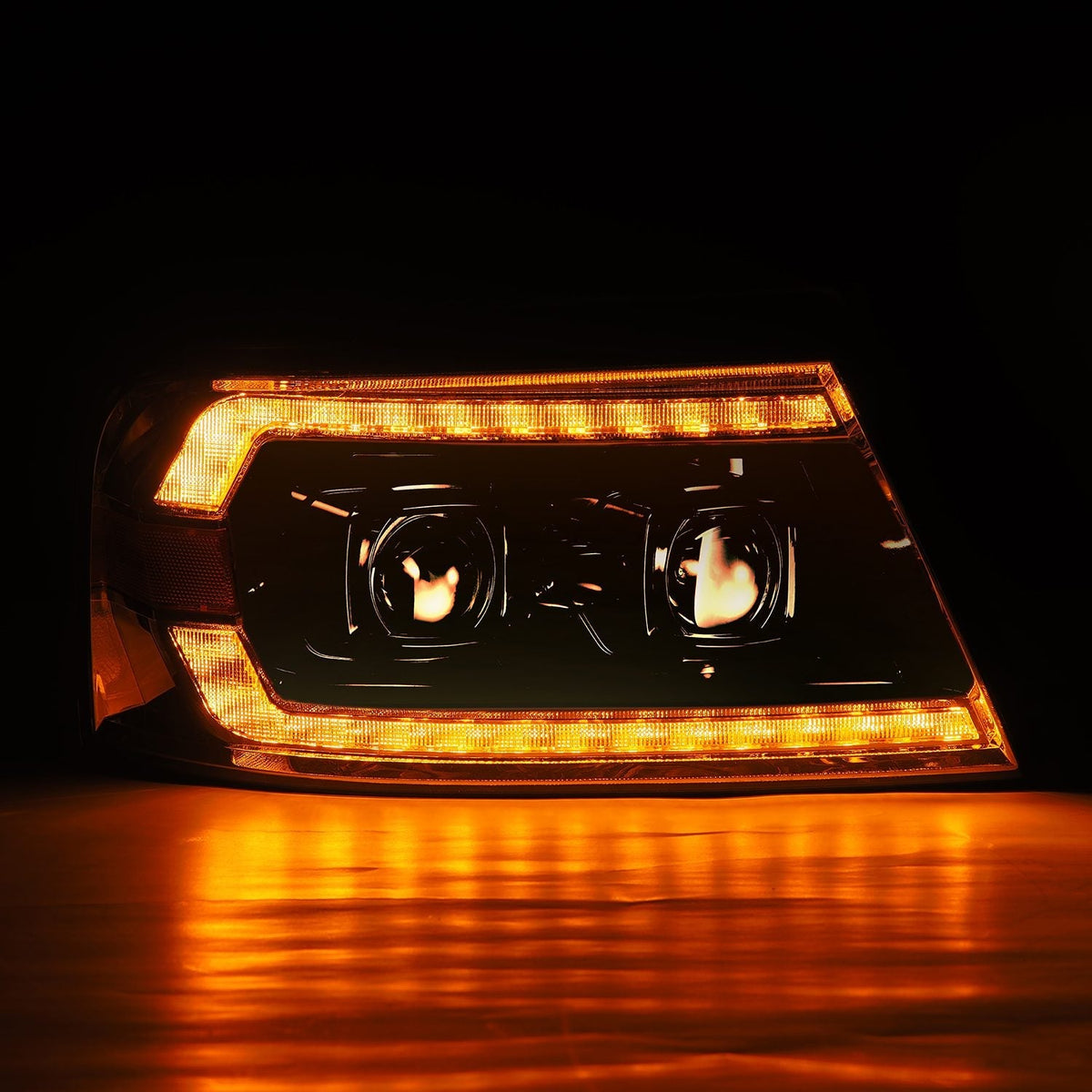 AlphaRex 880133 2004-2008 Ford F150 Alpha-Black LUXX Series Projector headlights