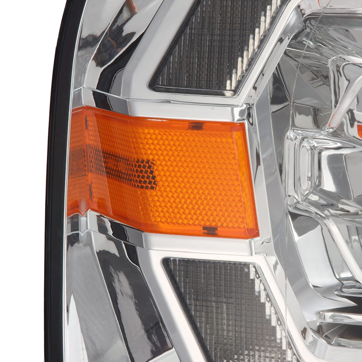 AlphaRex 880132 06-08 Lincoln Mark LT LUXX-Series LED Projector headlights Black with Sequential Signal