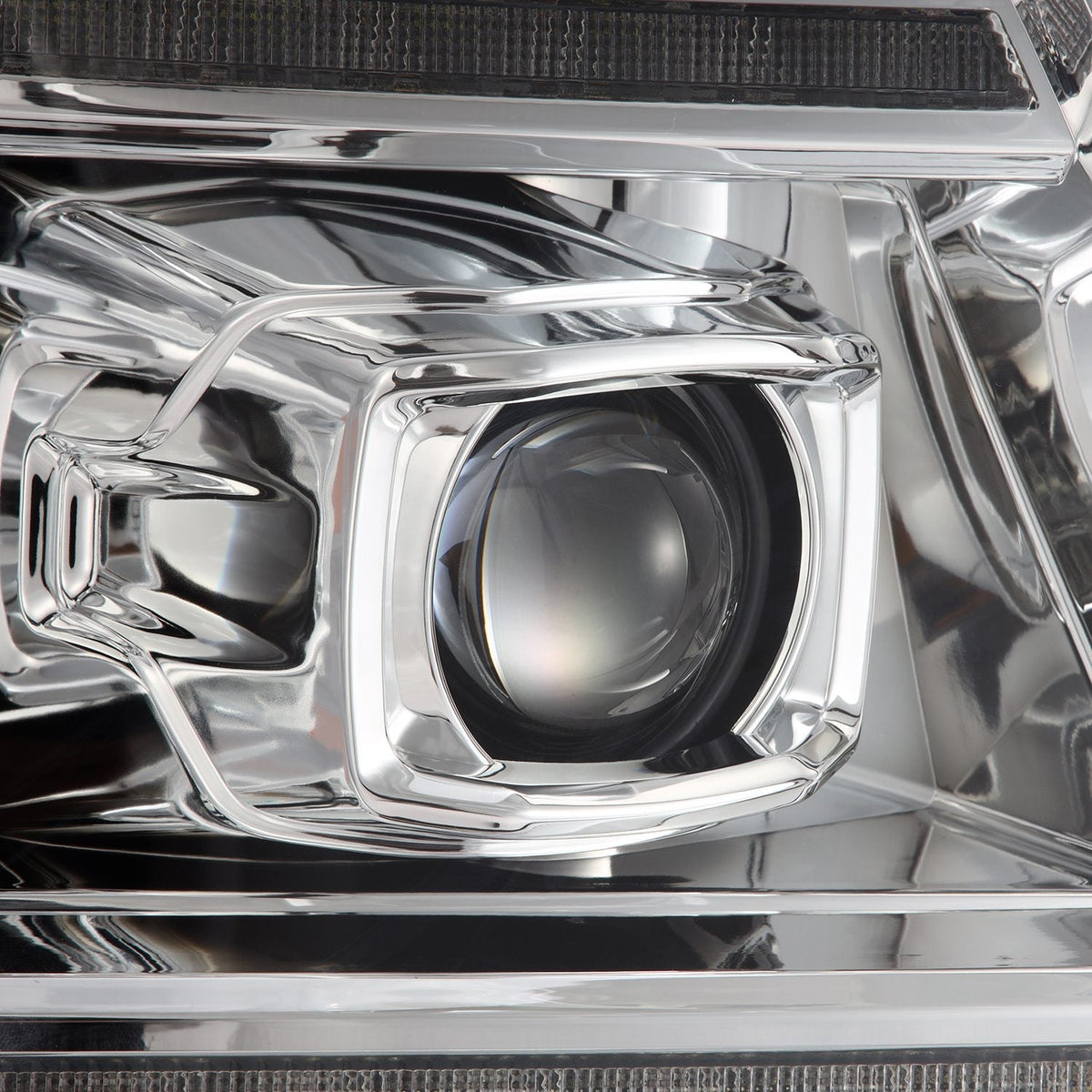 AlphaRex 880132 06-08 Lincoln Mark LT LUXX-Series LED Projector headlights Black with Sequential Signal