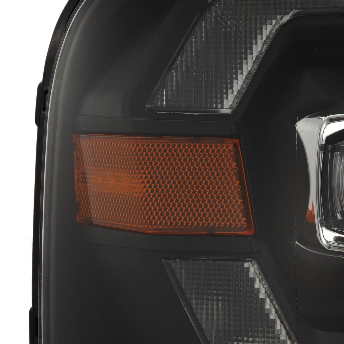 AlphaRex 880128 04-08 Ford F-150 (No 2004 Heritage) NOVA-Series LED Projector Headlights Alpha-Black with Activation Light / Sequential Signal
