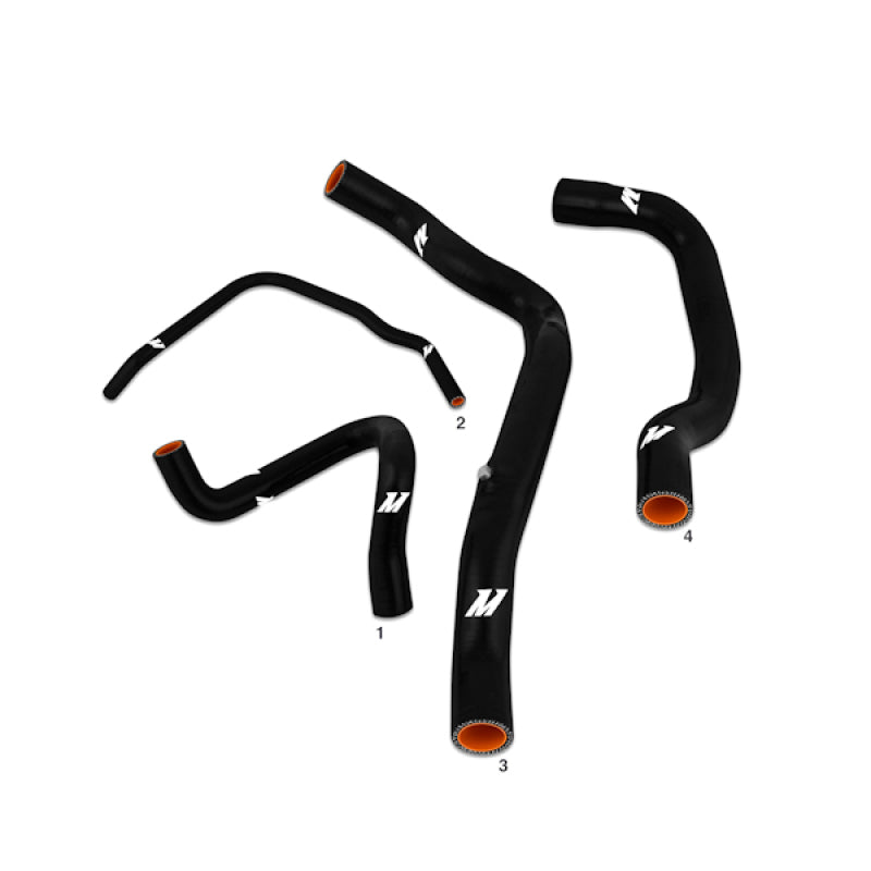 Mishimoto 02-06 Mini Cooper S (Supercharged) Black Silicone Hose Kit - #MMHOSE-TINY-01BK