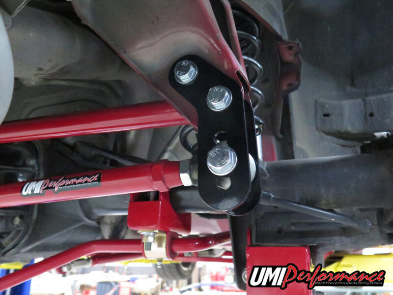 UMI Performance 2062-B Competition Panhard Bar Lowering/Leveling Kit Black
