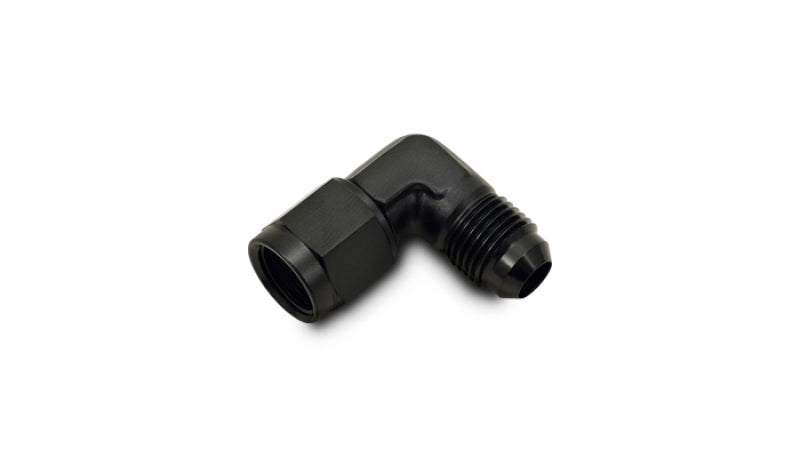 Vibrant -12AN Female to -12AN Male 90 Degree Swivel Adapter Fitting