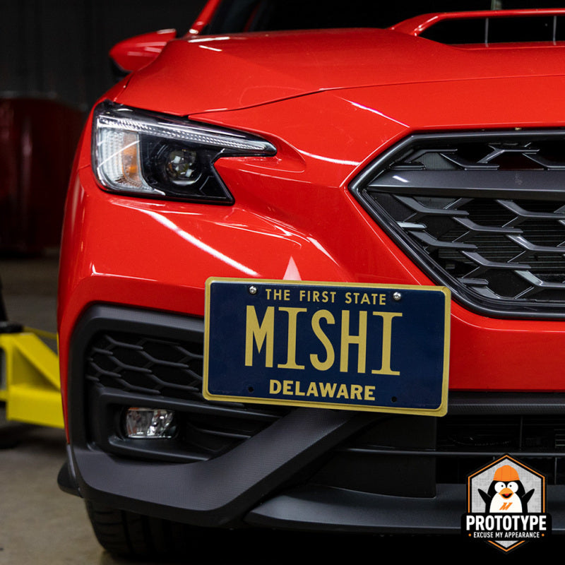 Mishimoto 2022+ Subaru WRX License Plate Relocation Kit - #MMLP-WRX-22