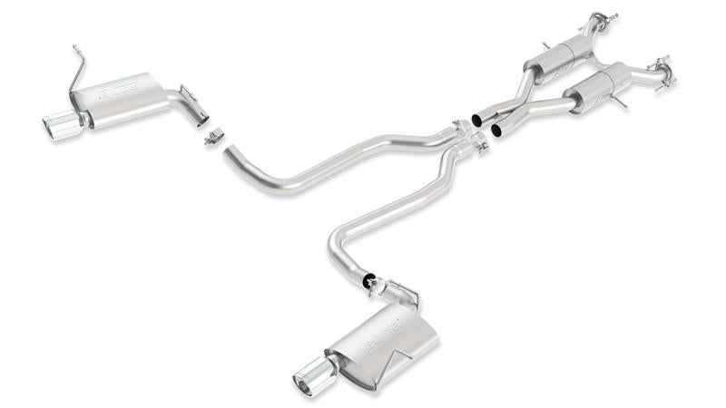 Borla 140406 11-16 Jeep Grand Cherokee Limited/Laredo 5.7L 8cyl 4WD/RWD SS Catback Exhaust - #140406