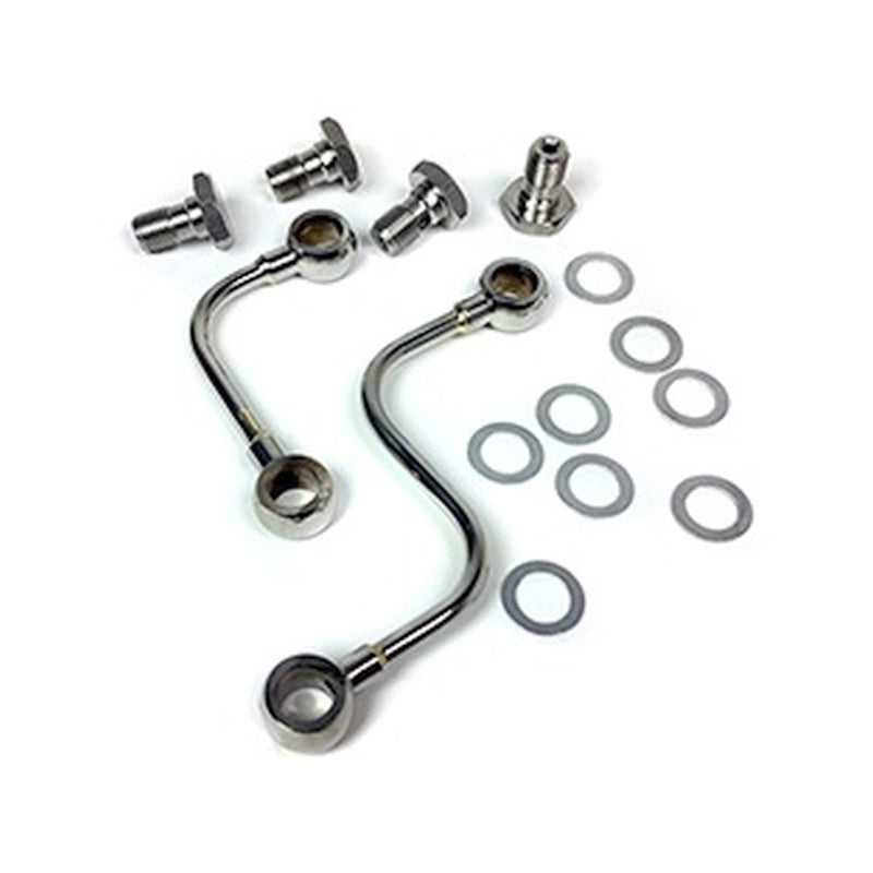 Baer Brakes Remaster to Remaster Prop Valve Hardlines — Banjo Hard Lines designed to connect the Baer 15/16" & 1" Remaster master…