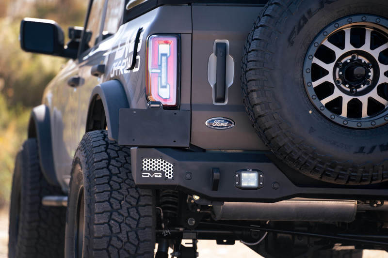 DV8 Offroad 21-22 Ford Bronco MTO Series Rear Bumper - #RBBR-01