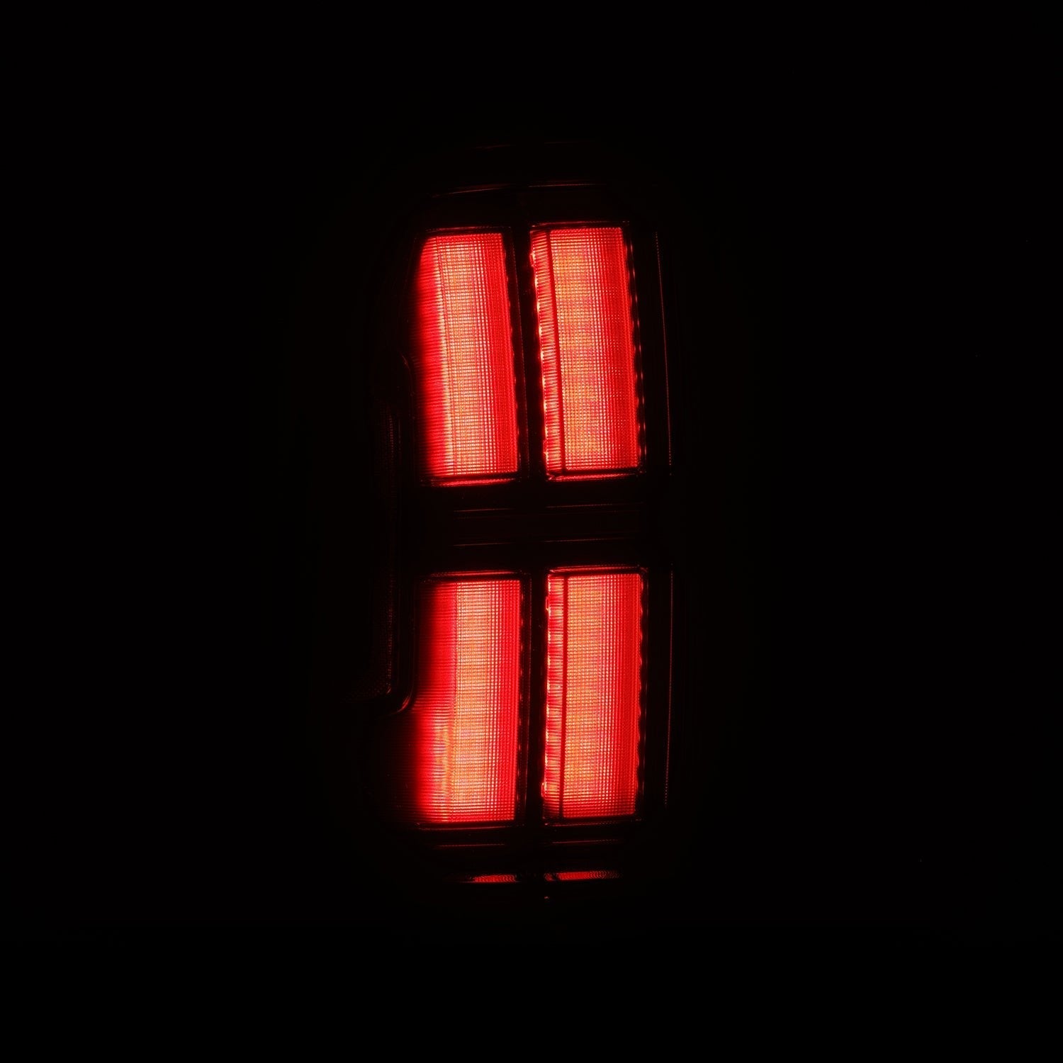 AlphaRex 680062 05-15 Toyota Tacoma NOVA Prismatic LED Tail Lights - Alpha-Black