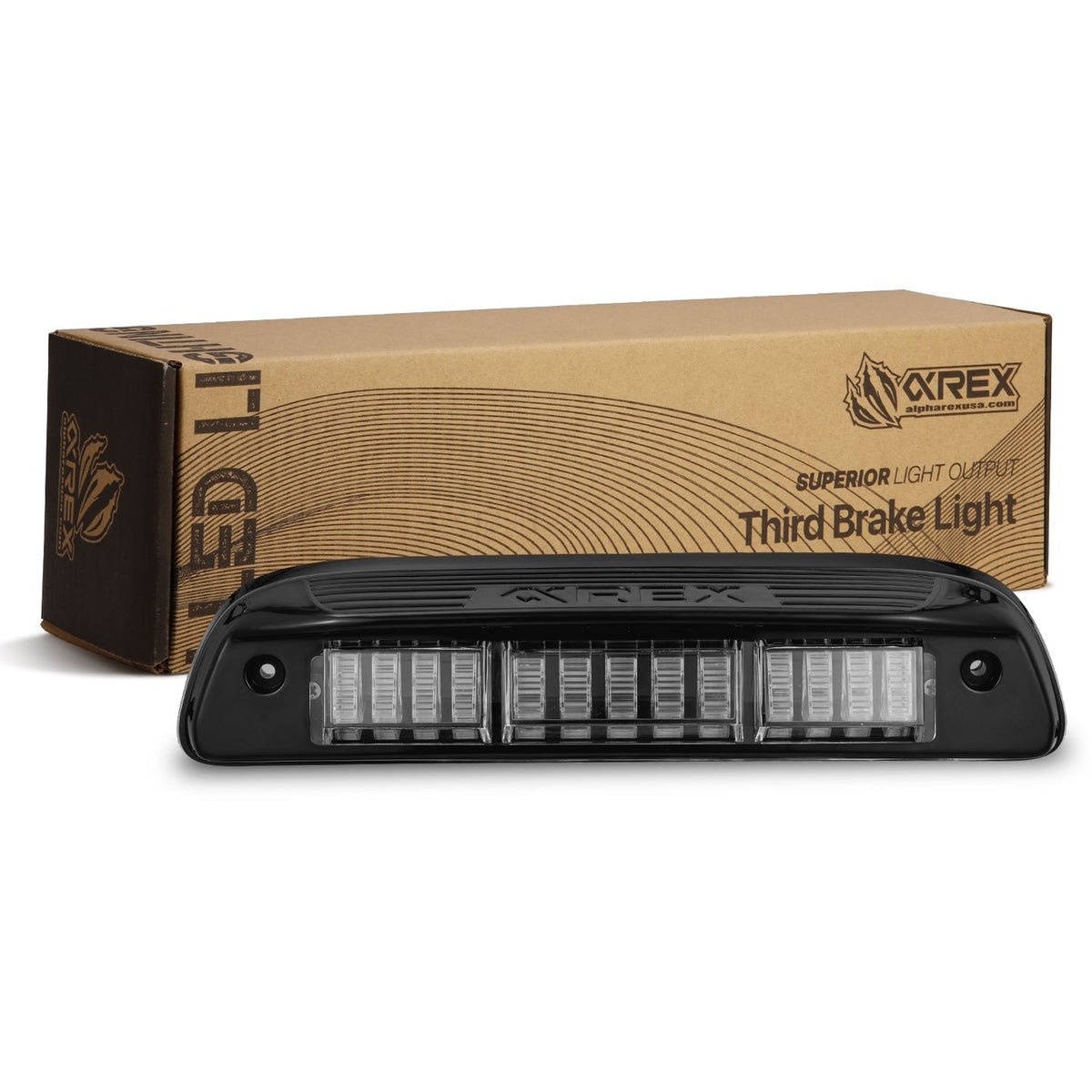 AlphaRex 220085 05-11 Toyota Tacoma NOVA-Series LED 3rd Brake Light Black