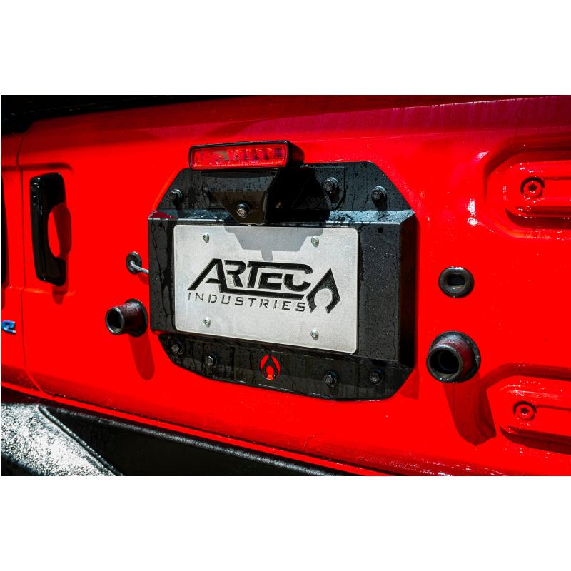Artec Industries JL5627 Spare Tire Delete Kit V2 Powdercoated Aluminum for 2018-2027 Jeep Wrangler JL